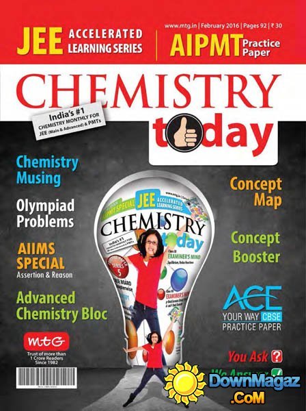 Chemistry Today - February 2016 Chemistry Today - February 2016