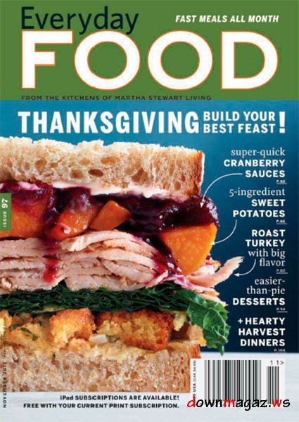 Everyday Food No.97 - November 2012 Everyday Food No.97 - November 2012