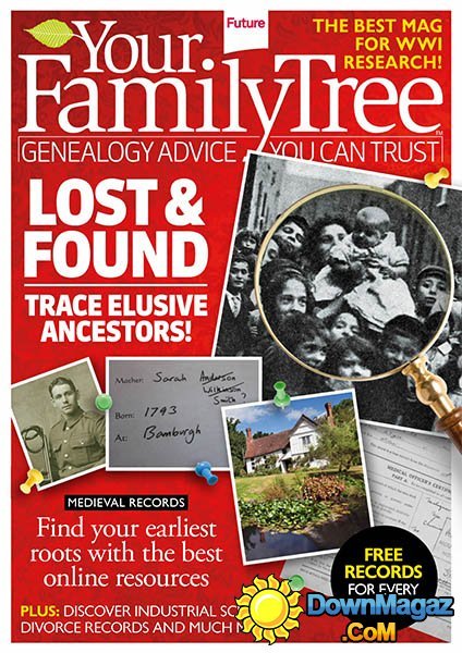 Your Family Tree - August 2014 Your Family Tree - August 2014