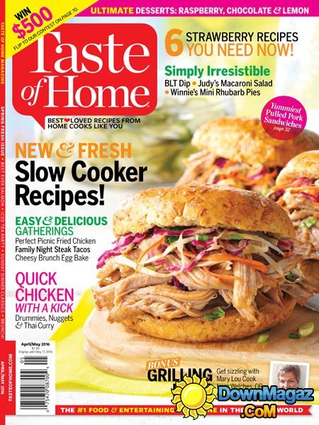 Taste Of Home - April-May 2016 Taste Of Home - April-May 2016
