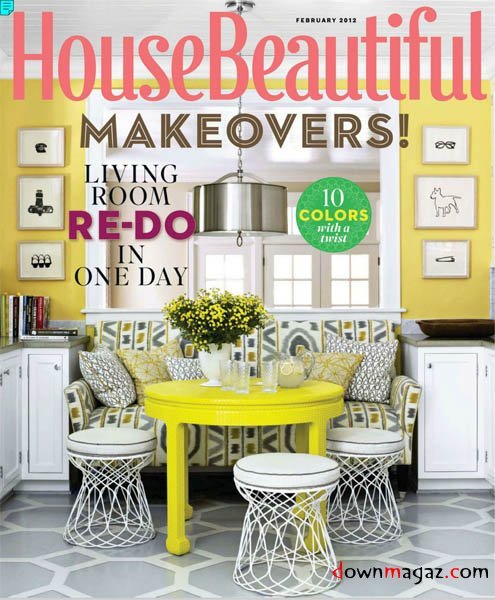 House Beautiful - February 2012 House Beautiful - February 2012