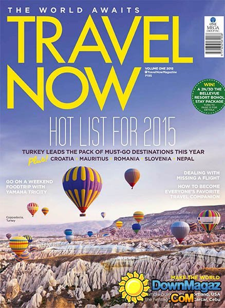 Travel Now - Volume 1, 2015 Travel Now - Volume 1, 2015
