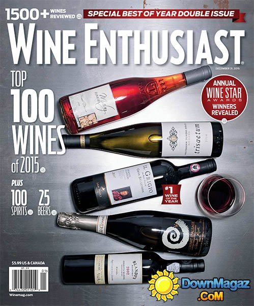 Wine Enthusiast USA - Best of Year 2015 Wine Enthusiast USA - Best of Year 2015