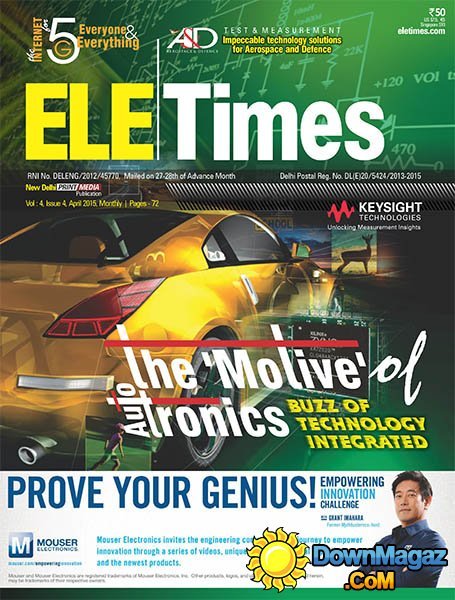 ELE Times - April 2015 ELE Times - April 2015