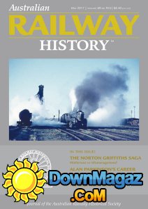 Australian Railway History - 05.2017 Australian Railway History - 05.2017