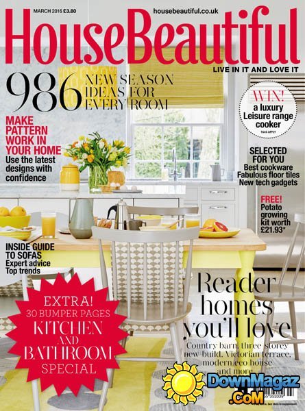 House Beautiful UK - March 2016 House Beautiful UK - March 2016