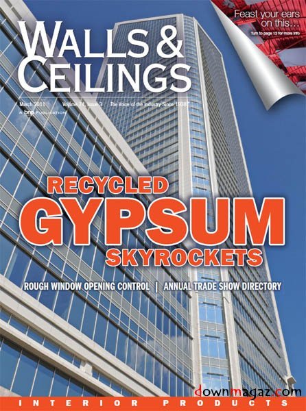 Walls & Ceilings - March 2011 Walls & Ceilings - March 2011