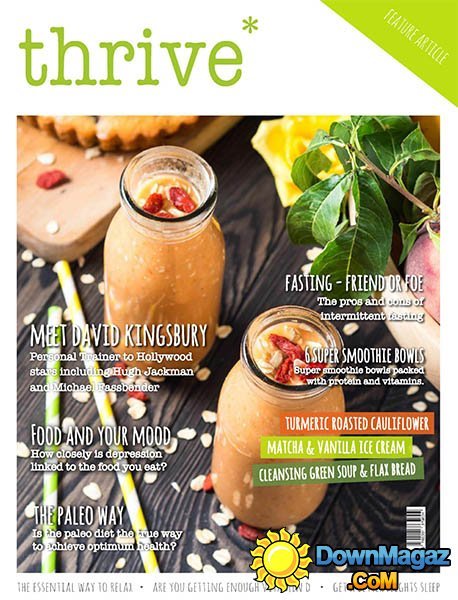 Thrive - Autumn 2016 Thrive - Autumn 2016