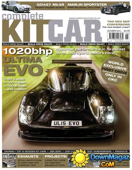 Complete Kit Car UK - October 2015 Complete Kit Car UK - October 2015