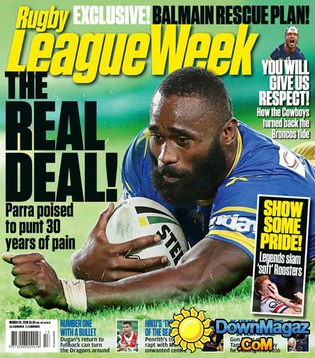Rugby League Week - 24 March 2016 Rugby League Week - 24 March 2016