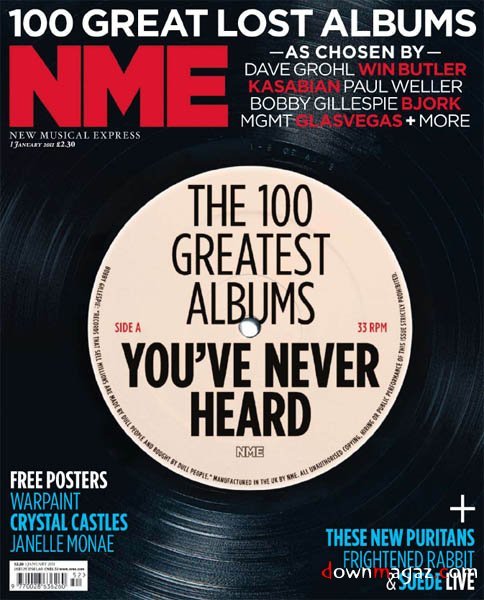NME - 01 January 2011 NME - 01 January 2011