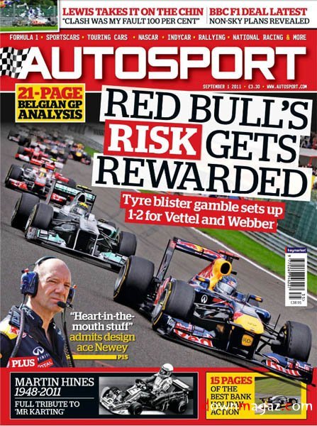 Autosport - 01 September 2011 Autosport - 01 September 2011