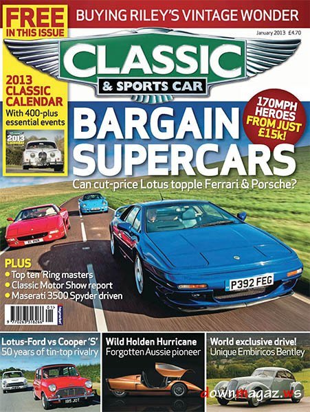 Classic & Sports Car - January 2013 Classic & Sports Car - January 2013