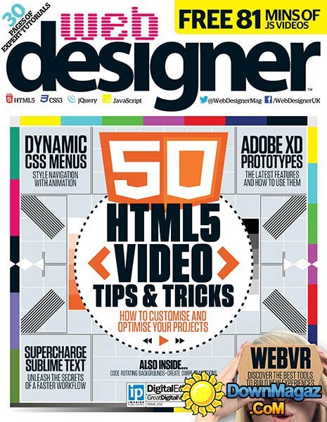 Web Designer - Issue 252 2016