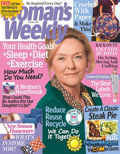 Woman's Weekly UK - 4 October 2016 Woman's Weekly UK - 4 October 2016