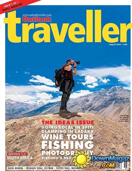 Outlook Traveller - August 2016 Outlook Traveller - August 2016