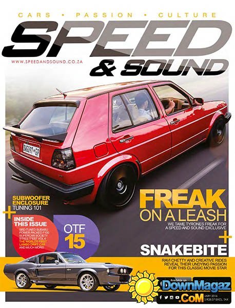 Speed & Sound SA - February 2016 Speed & Sound SA - February 2016