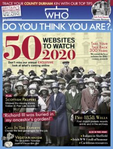 Who Do You Think You Are? - 01.2020 Who Do You Think You Are? - 01.2020