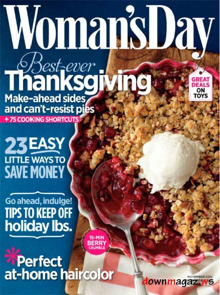 Woman’s Day - November 2012 Woman’s Day - November 2012