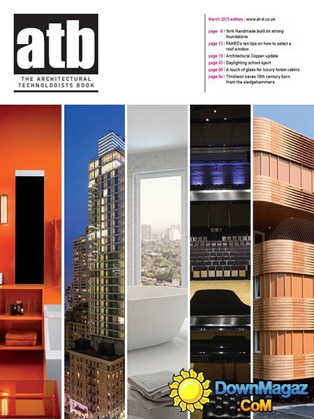 The Architectural Technologist Book (ATB) - Issue 1, 2015 The Architectural Technologist Book (ATB) - Issue 1, 2015