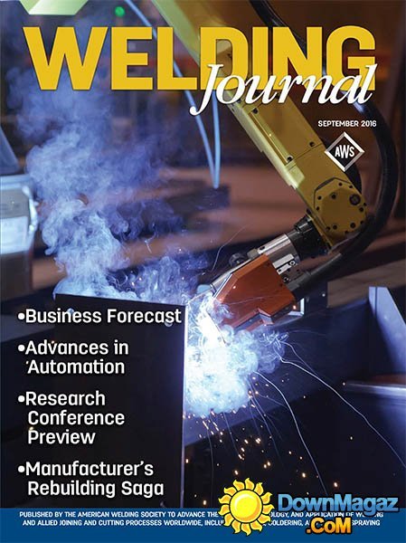 Welding Journal - September 2016 Welding Journal - September 2016