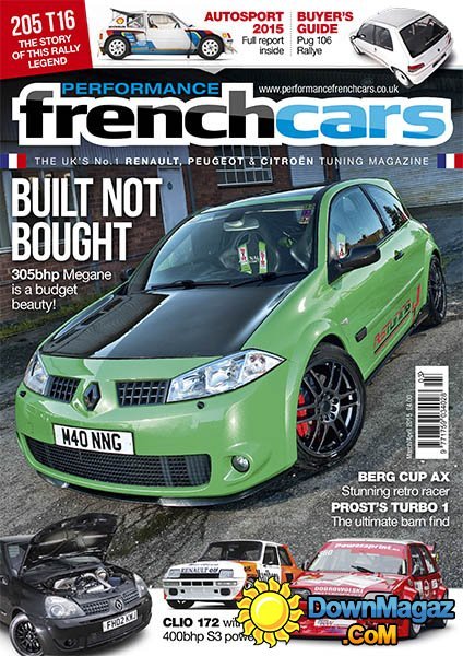 Performance French Cars - March/April 2015