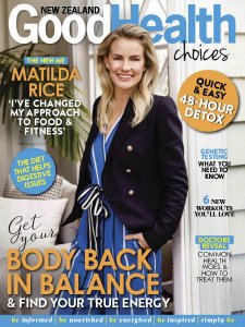Good Health Choices NZ - 07.2018 Good Health Choices NZ - 07.2018