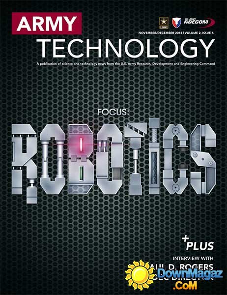 Army Technology - November/December 2014 Army Technology - November/December 2014