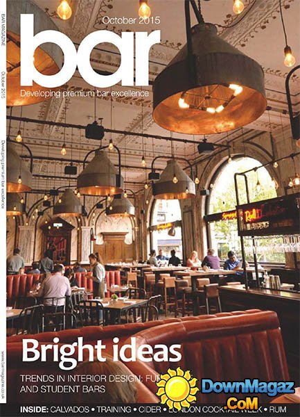 Bar Magazine UK - October 2015 Bar Magazine UK - October 2015