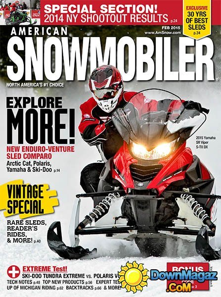 American Snowmobiler - February 2015