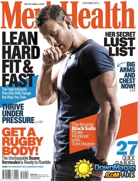 Men’s Health SA – October 2015 Men’s Health SA – October 2015