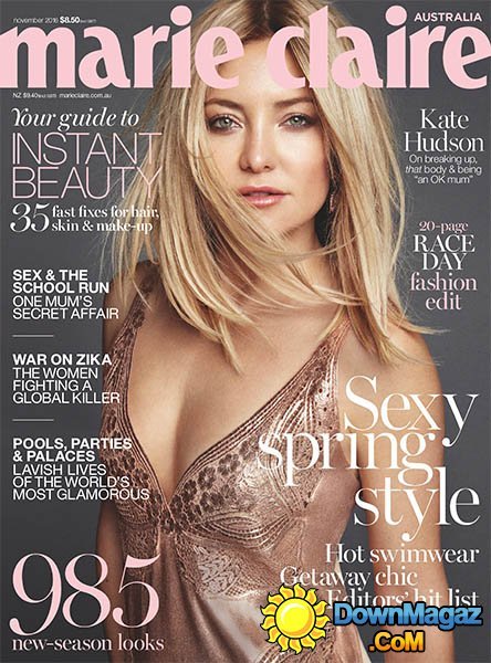 Marie Claire AU - November 2016 Marie Claire AU - November 2016
