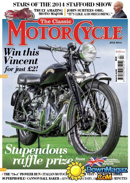 The Classic MotorCycle - July 2014