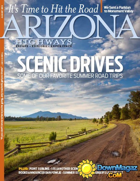 Arizona Highways - August 2014 Arizona Highways - August 2014