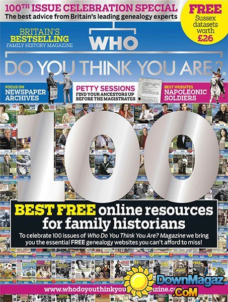 Who Do You Think You Are? - June 2015 Who Do You Think You Are? - June 2015