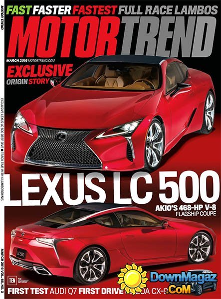 Motor Trend USA - March 2016 Motor Trend USA - March 2016
