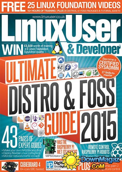 Linux User & Developer - Issue No. 148, 2015 Linux User & Developer - Issue No. 148, 2015