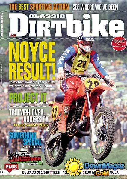 Classic Dirt Bike - Autumn 2016 Classic Dirt Bike - Autumn 2016
