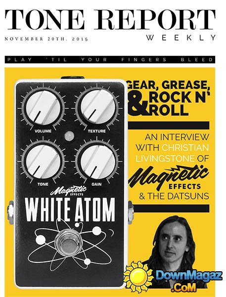 Tone Report Weekly - 20 November 2015 Tone Report Weekly - 20 November 2015