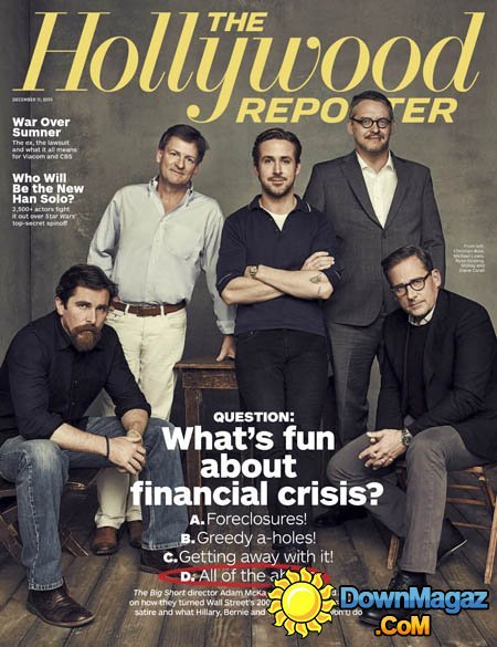 The Hollywood Reporter - 11 December 2015 The Hollywood Reporter - 11 December 2015