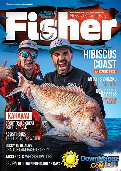 NZ Bay Fisher - March - April 2016 NZ Bay Fisher - March - April 2016