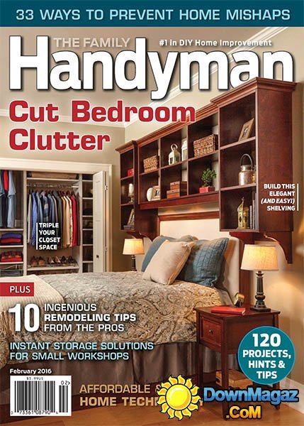 The Family Handyman USA - February 2016 The Family Handyman USA - February 2016