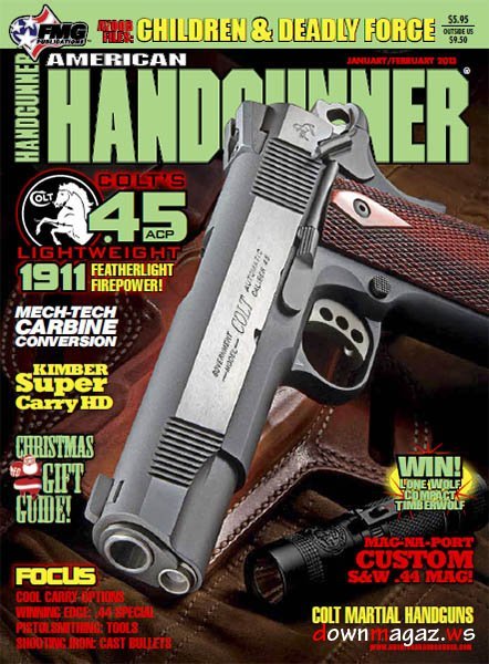 American Handgunner - January/February 2013