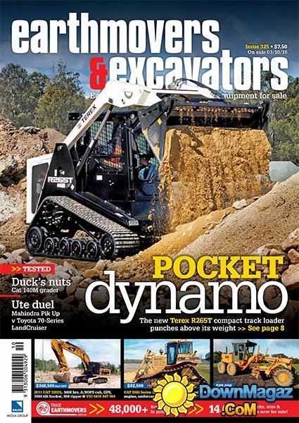 Earthmovers & Excavators - Issue 325 2016