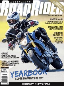 Australian Road Rider - 11/12 2017 Australian Road Rider - 11/12 2017