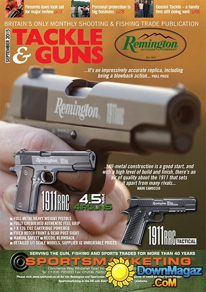Tackle & Guns UK - September 2015 Tackle & Guns UK - September 2015