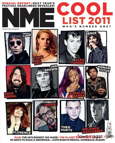 NME - 26 November 2011 NME - 26 November 2011