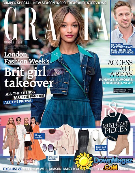 Grazia Middle East - 24 September 2014 Grazia Middle East - 24 September 2014
