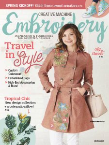 Creative Machine Embroidery - Spring/Summer 2019 Creative Machine Embroidery - Spring/Summer 2019