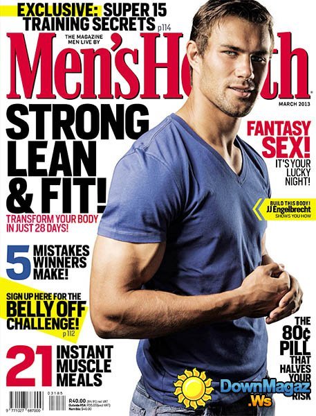 Men's Health South Africa - March 2013 Men's Health South Africa - March 2013